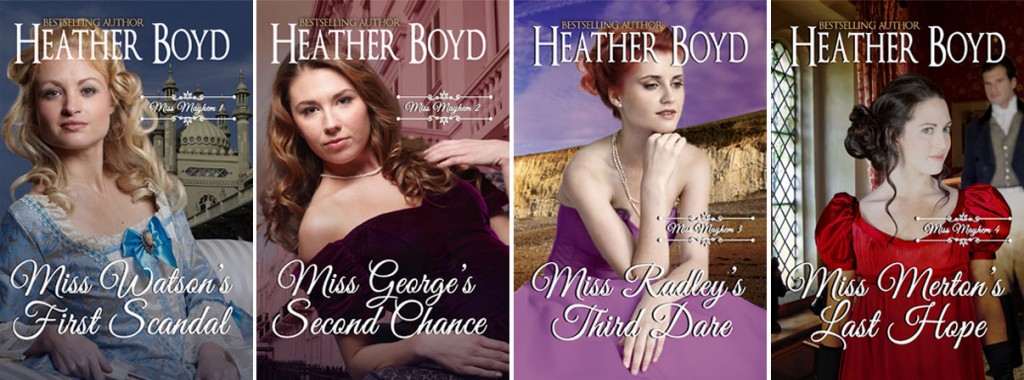 Miss Mayhem Book Series Covers